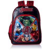 Avengers Red and Black School Bag 18 Inch